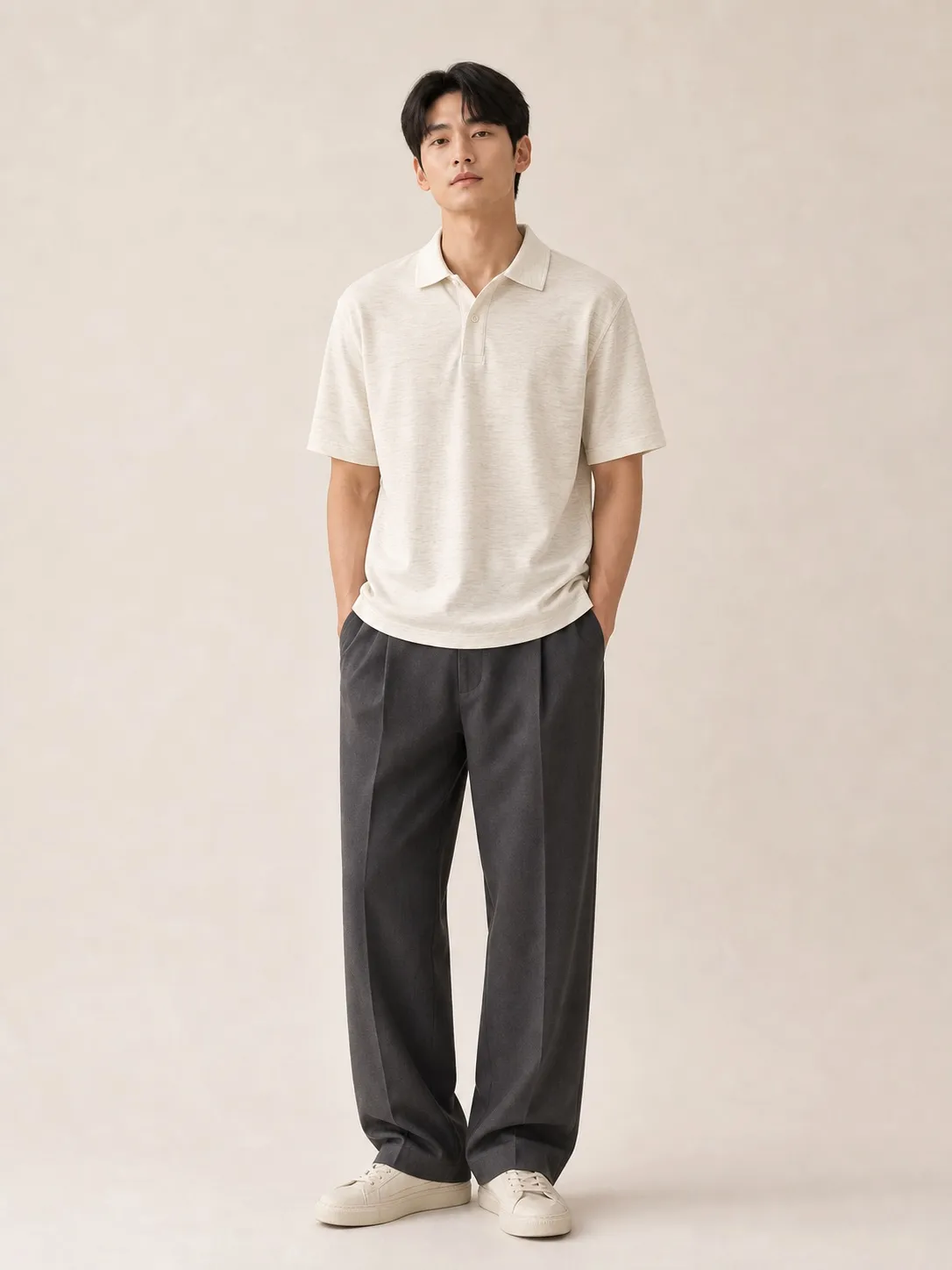 Slub Cotton Polo